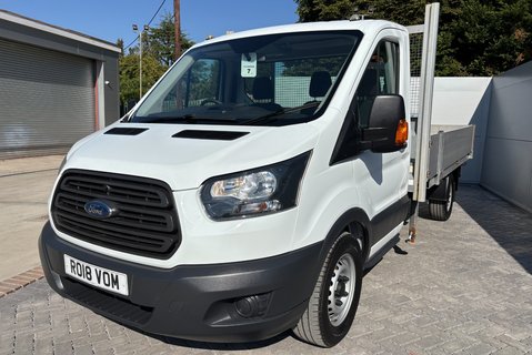 Ford Transit 350 Srw 130 ps Dropside Truck with Maxilift PH110 Crane 5