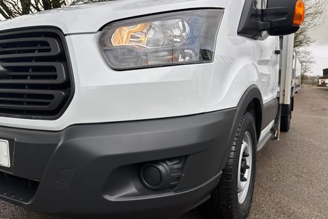 Ford Transit 350 Srw 130 ps Dropside Truck with Maxilift PH110 Crane 20