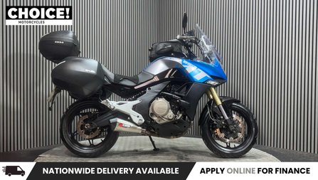 cf moto MT 2025 19K FULL LUGGAGE DUEL ADVENTURE BIKE 650CC