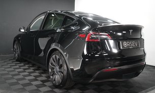 Tesla Model Y PERFORMANCE Solid Black White Interior Now with GROK One Owner VAT Q 3