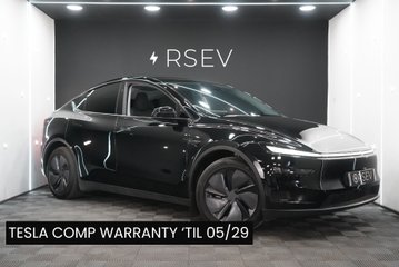 Tesla Model Y PREMIUM LONG RANGE AWD Diamond Black GROK AI Heated & Vented Seats 1 Owner