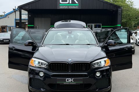 BMW X5 XDRIVE40D M SPORT - £13K FACTORY EXTRAS -HUD -7 SEATS -HARM,AN KARDON 24