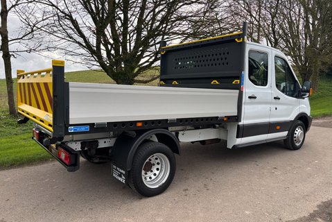 Ford Transit 350 Drw L3 130 ps Crew Cab Tipper - Air Con - Ex MOD 2