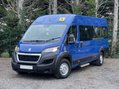 Peugeot Boxer 440 L4H2 17 SEAT NON-D1 Lightweight minibus with full ramp and sensors 1