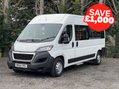 Peugeot Boxer BLUE HDI 335 L3H2 17 seat NON-D1 Minibus with ramps, sensors. ULEZ 1