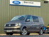 Volkswagen Transporter Crew Cab SWB L1H1 Highline T32 Air Con Alloys Sensors EURO 6 NO VAT 1