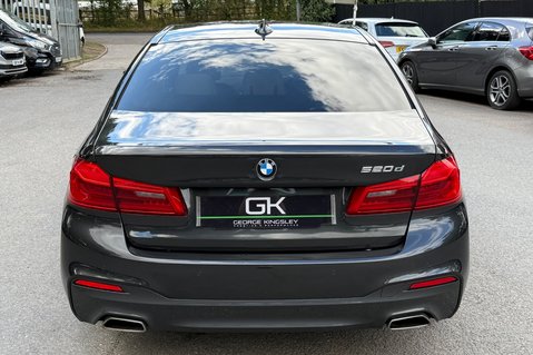 BMW 5 Series 520D M SPORT - RARE SOPHISTO GREY WITH IVORY LEATHER INTERIOR  8