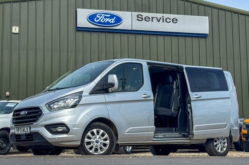 2023 Ford Transit CustomCrew Cab AUTO SWB L1H1 Limited 320 A/C Alloys Camera Sensors EURO 6 — thumbnail 45 of 51