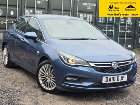 Vauxhall Astra 1.4i Turbo Elite Nav Hatchback 5dr Petrol Auto Euro 6 (s/s) (150 ps)