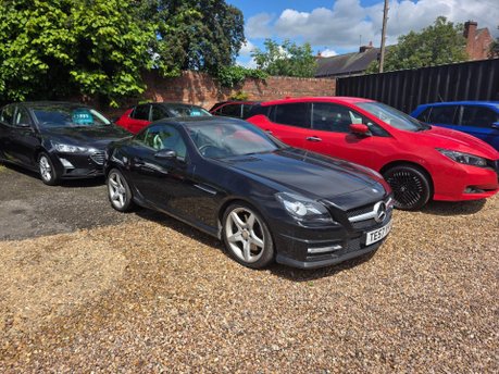 Mercedes-Benz SLK 1.8 SLK200 BlueEfficiency AMG Sport G-Tronic+ Euro 5 (s/s) 2dr