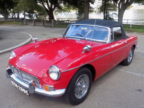 MG MGB MK1 'Pull Door Handle' ROADSTER 80