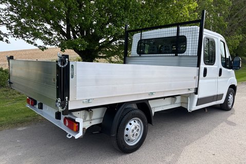 Peugeot Boxer 335 2.2 Hdi 130 ps Crew Cab Tipper - Air Con - Ex MOD 2
