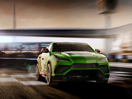 Lamborghini have developed a racing version of the Rambo Lambo