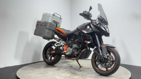 KTM Supermoto 2010 28K GOOD RUNNING PROJECT BIKE FULL LUGGAGE RUNS WELL 990CC 2