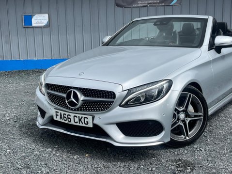Mercedes-Benz C Class 2.1 C220d AMG Line (Premium Plus) Cabriolet G-Tronic+ Euro 6 (s/s) 2dr 52