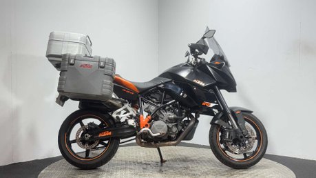 KTM Supermoto 2010 28K GOOD RUNNING PROJECT BIKE FULL LUGGAGE RUNS WELL 990CC 1