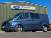 Ford Transit Custom Crew Cab AUTO LWB L2H1 Limited 170BHP 320 Air Con Alloys Euro 6 NO VAT 1