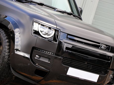Our PPF Matte Land Rover Defender 110 boasts exquisite style and durability 