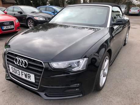 Audi A5 2.0 TDI S LINE S/S convertible just 66,000m 1 owner, good history £165 tax 10