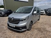 Renault Trafic Crew Cab AUTO LWB L2H1 Low Roof Sport LI30 Air Con Nav EURO 6 3