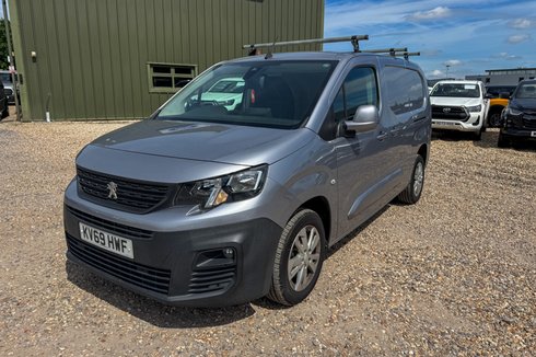 Peugeot Partner LWB L2H1 Low Roof Asphalt Air Con Nav Sensors EURO 6 NO VAT
