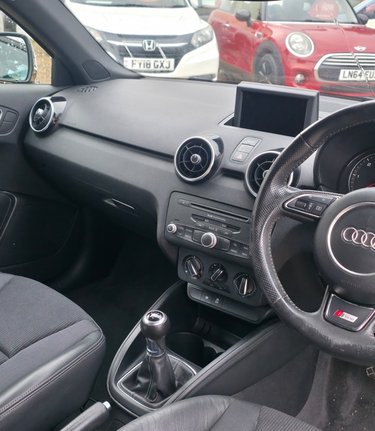 Audi A1 TDI S LINE..£20:00 R/TAX..12 SERVICES..LAST OWNER HAS OWNED IT 10 YEARS 3
