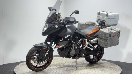 KTM Supermoto 2010 28K GOOD RUNNING PROJECT BIKE FULL LUGGAGE RUNS WELL 990CC 5