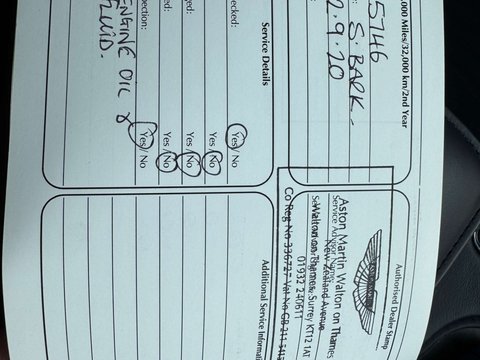 Aston Martin DB11 4.0 DB11 V8 Volante Auto 2dr 36