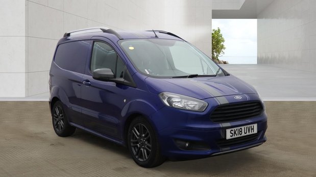 Ford Transit Courier SWB L1H1 Low Roof Sport Air Con Alloys Sensors Cam EURO 6 NO VAT 2