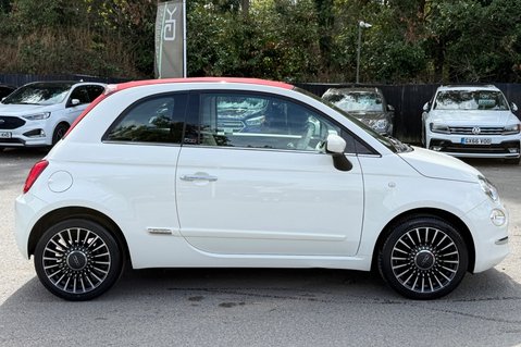 Fiat 500 LOUNGE DUALOGIC -£20 ROAD TAX - RARE AUTOMATIC CABRIOLET 5