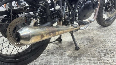 Mash Black SEVEN 125 2019 5K GOOD RUNNING CAFE RACER RETRO PROJECT BIKE 125CC 10