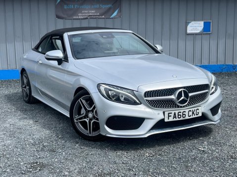 Mercedes-Benz C Class 2.1 C220d AMG Line (Premium Plus) Cabriolet G-Tronic+ Euro 6 (s/s) 2dr 3