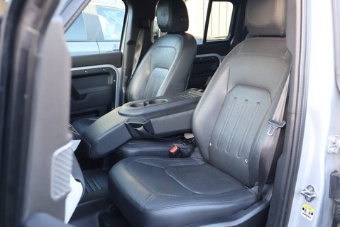 Land Rover Defender 110 HARD TOP SE MHEV with upgraded wheels £9500 REAR SEAT CONVERSION FITTED 24