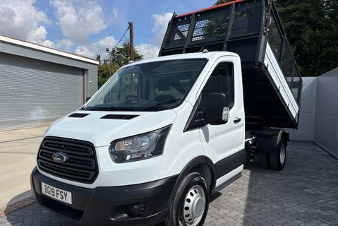 Ford Transit 350 Drw L2 130 ps Single Cab Caged Tipper 5