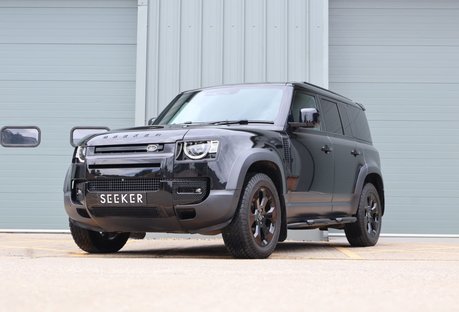 Land Rover Defender 110 HARD TOP SE MHEV super low miles styled by SEEKER UK ask about rear seats 