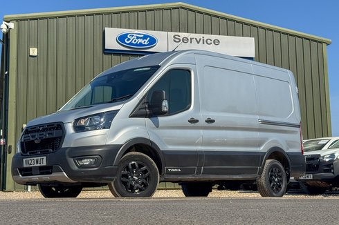 Ford Transit MWB L2H2 Medium Roof Trail 350 Air Con Alloys Sensors Cam Tow Bar EURO 6