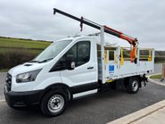 Ford Transit 350 Srw L2 130ps Dropside with PH150 Crane 1