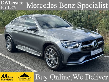 Mercedes-Benz GLC GLC 220D 4M AMG Line Premium Plus Coupe Auto Diesel SUNROOF/MEMORY SEATS