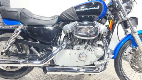 Harley-Davidson Sportster 883 XL53 C CUSTOM 2004 1 OWNER 10K VERY CLEAN CRUISER BIKE 6