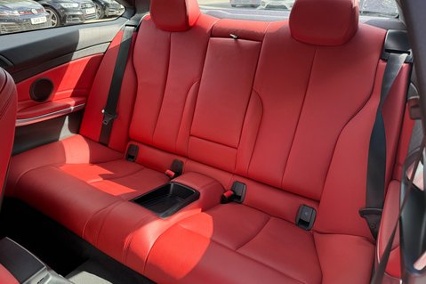 BMW 4 Series 435D XDRIVE M SPORT -ADAPTIVE SUSPENSION -CORAL RED LEATHER  15