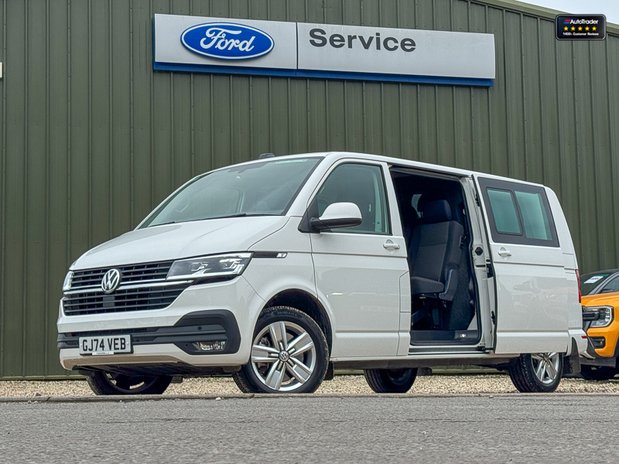 Volkswagen Transporter Crew Cab LWB L2H1 T32 Tdi 150 BHP Auto Kombi Highline Air Con Sensors EURO 1