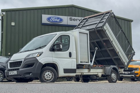 Peugeot Boxer Tipper LWB L3 335 Air Con Nav EURO 6