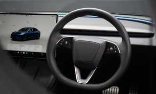 Tesla Model 3 PERFORMANCE AWD Deep Blue Metallic GROK AI RYZEN 20" ALLOYS BLACK INTERIOR 20