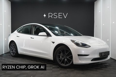 Tesla Model 3 Standard Range Plus Ryzen Chip GROK AI LFP Battery Heat Pump 1 Owner VatQ 