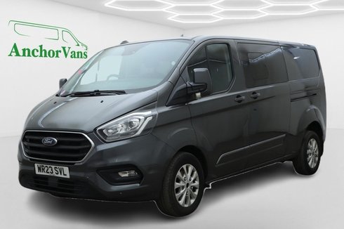 2022 Ford Transit CustomAUTO Crew Cab LWB L2H1 320 Limited Air Con Sensors EURO 6 NO VAT — thumbnail 44 of 51