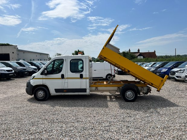 Peugeot Boxer Tipper LWB L3 7 Seater Bluetooth Tow Bar EURO 6 NO VAT 2
