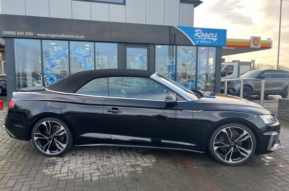 Audi A5 2.0 TFSI S LINE EDITION 1 MHEV CONVERTIBLE 8