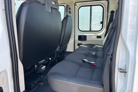 Peugeot Boxer 335 2.2 Hdi 130 ps Crew Cab Tipper - Air Con - Ex MOD 15