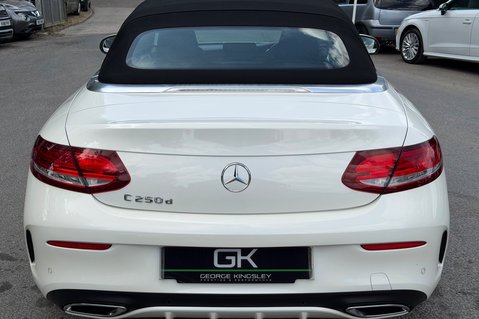 Mercedes-Benz C Class C 250 D AMG LINE PREMIUM PLUS CABRIOLET - 19 INCH ALLOYS - FULL SERVICE HIS 28