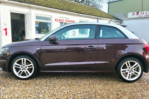 Audi A1 TDI S LINE..£20:00 R/TAX..12 SERVICES..LAST OWNER HAS OWNED IT 10 YEARS 15